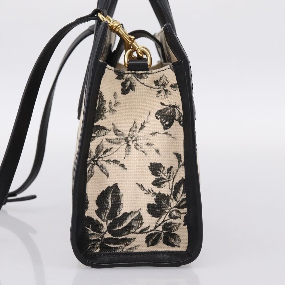 Gucci GG Ribbon Printed Linen Small - Picture 4 of 16